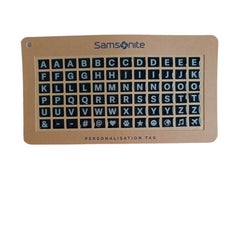 Kirjaintarrat oman repun merkitsemiseen