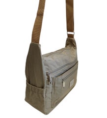 Kankainen olkalaukku, Nabo 1657, beige